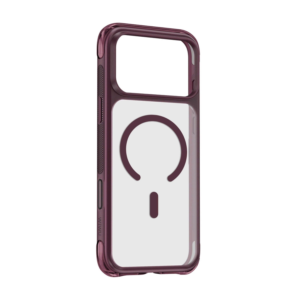 Ốp lưng iPhone 18 Pro Max Wiwu AeroGuard Pro Đỏ Cherry
