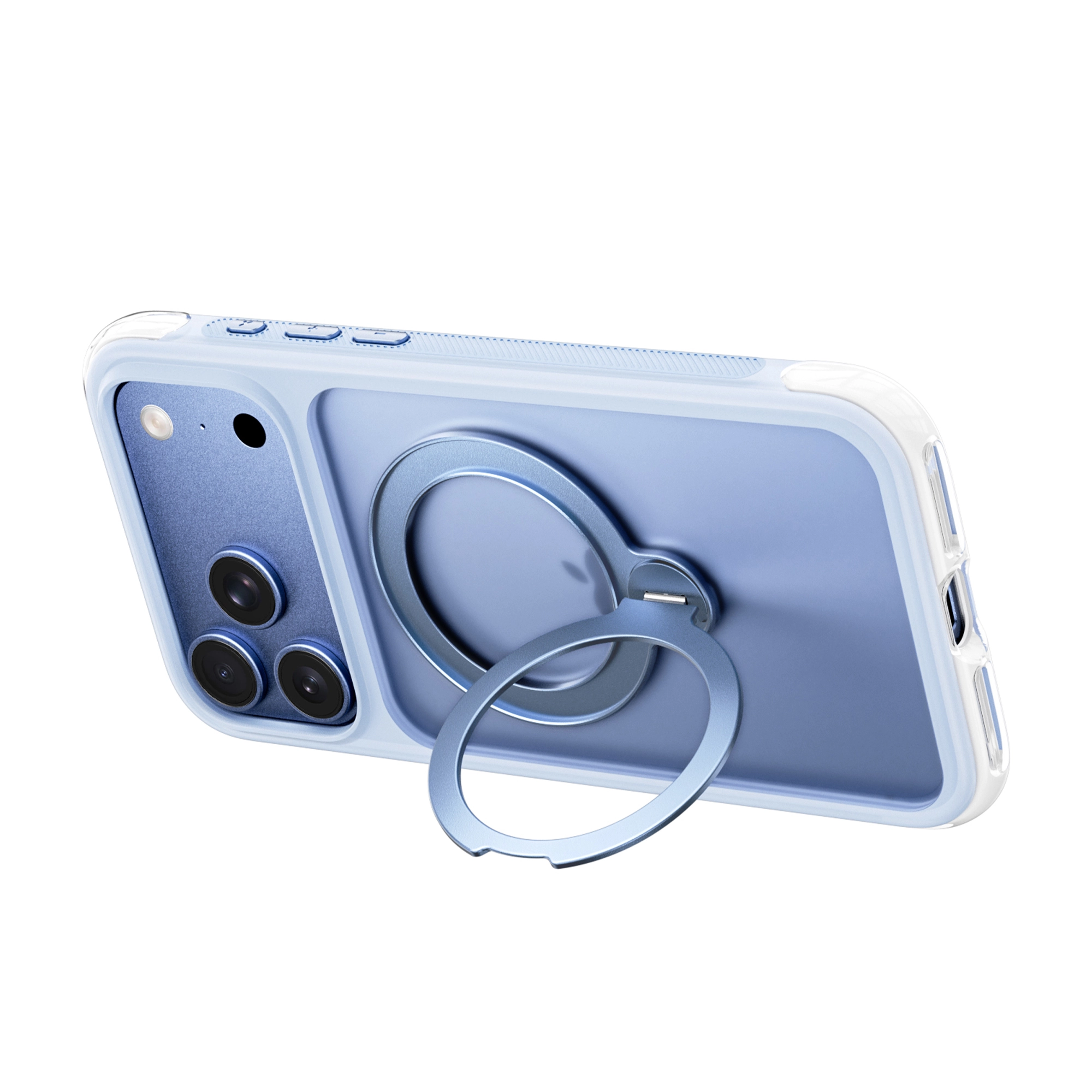 ốp lưng iPhone 18 Pro Max Xanh dương xoay 360