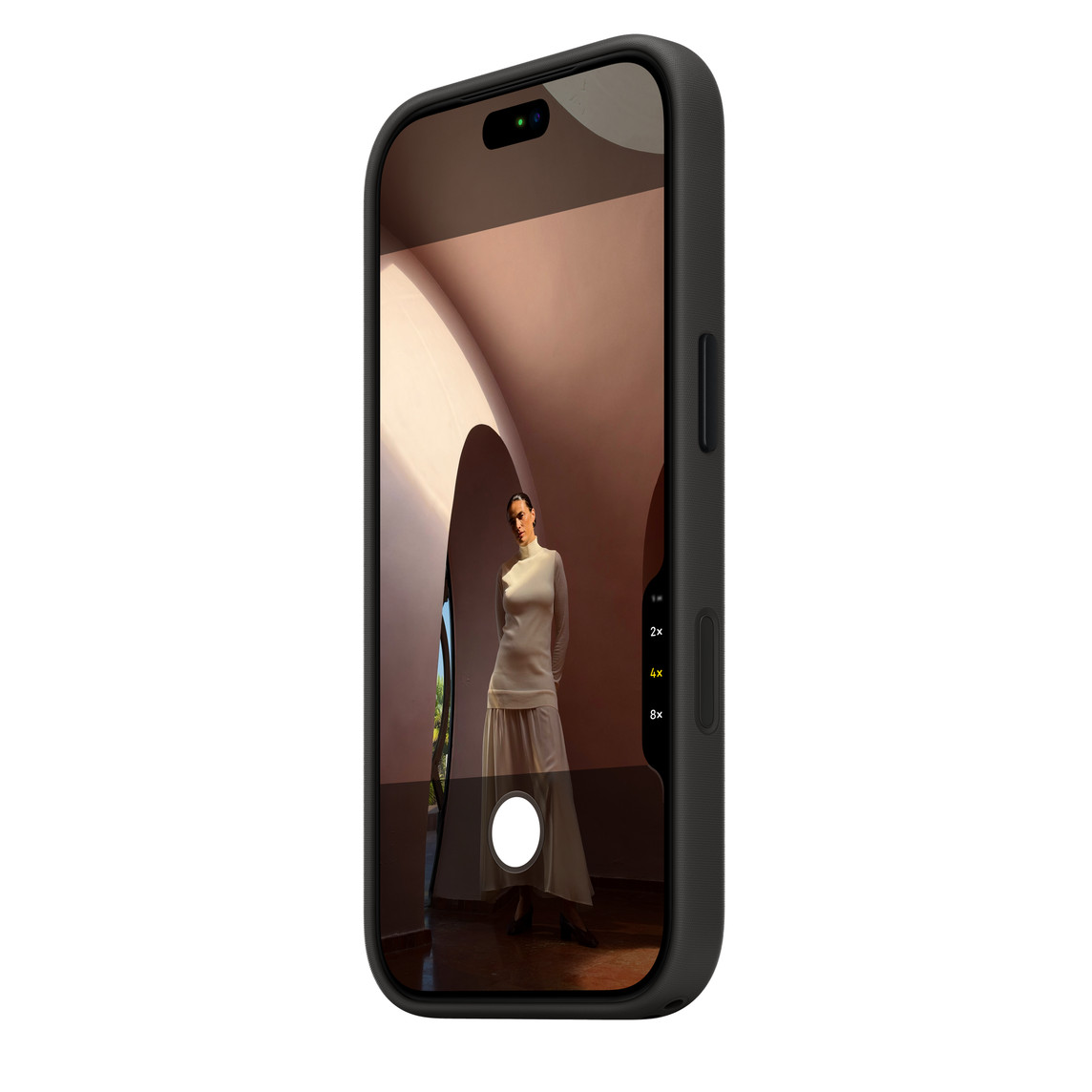 ốp lưng iPhone 18 Pro Techwoven đen chính hãng