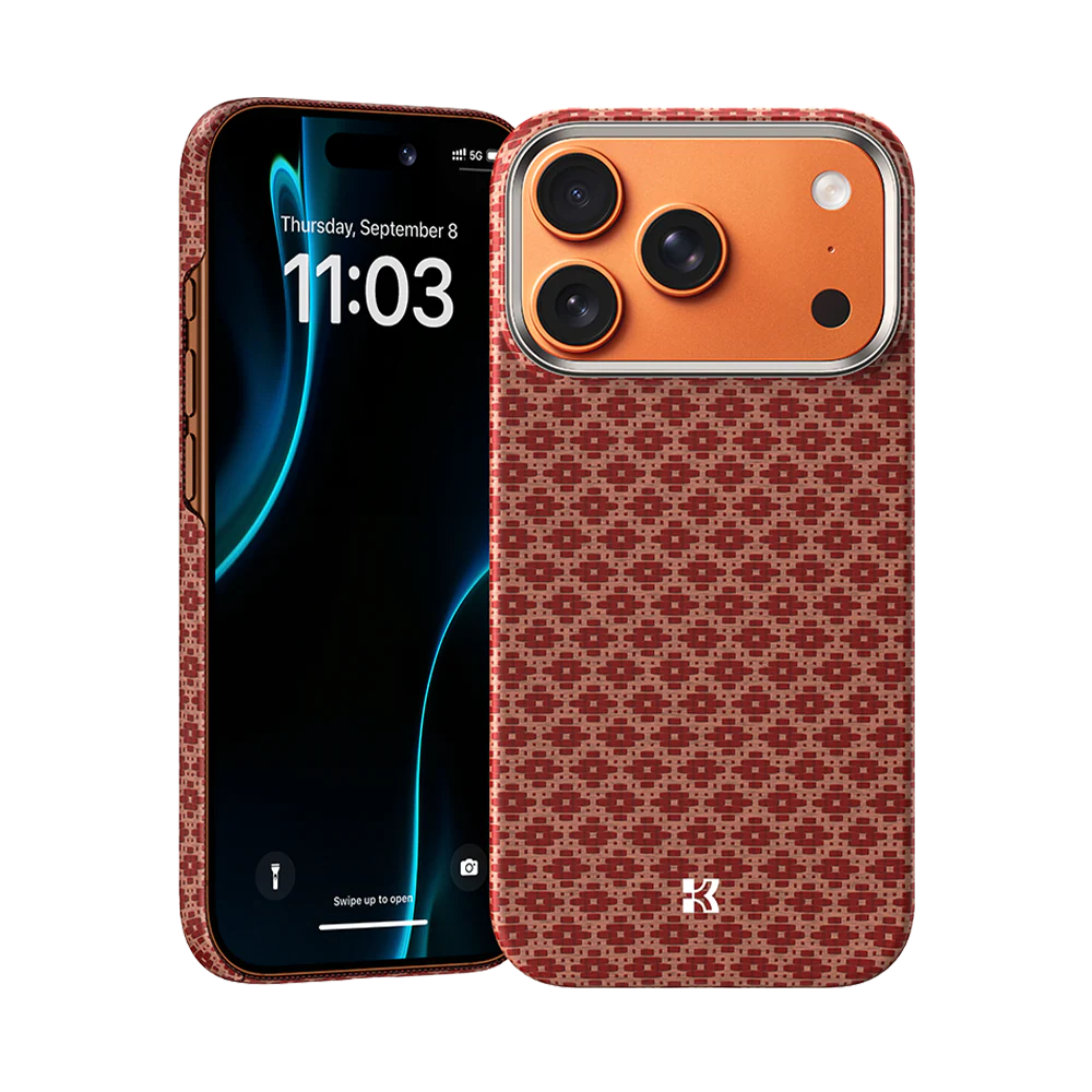 ốp lưng kevlar cam iPhone 17 Pro Max