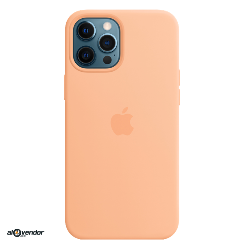 Ốp lưng Silicon iPhone 12 Pro Max Cantaloupe
