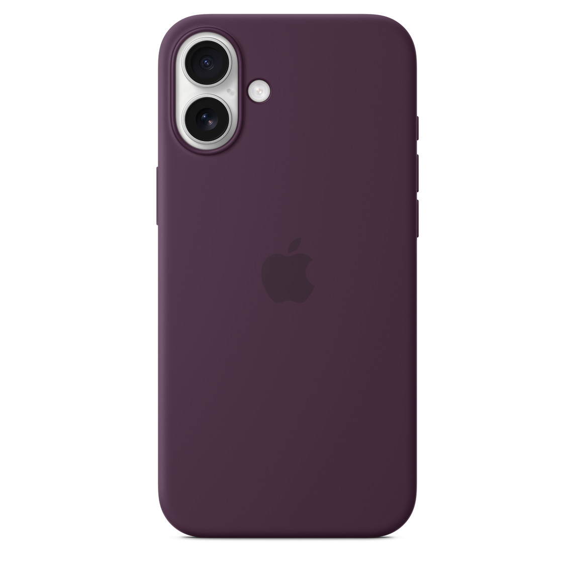 ốp lưng silicon iPhone 16 Plus Tím mận chính hãng