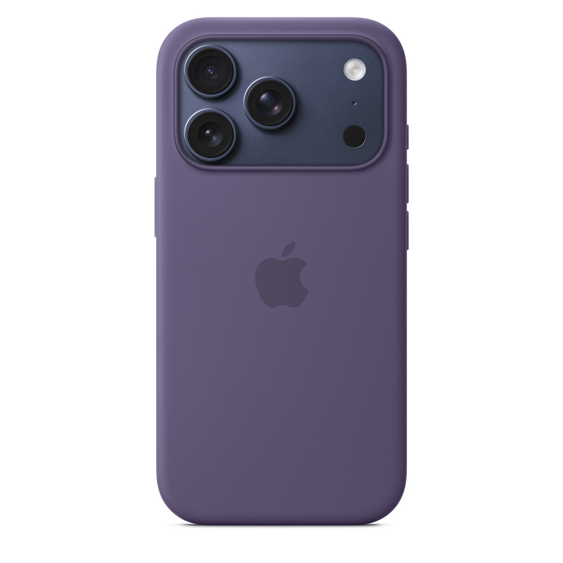 ốp lưng silicon iPhone 17 Pro tím chính hãng