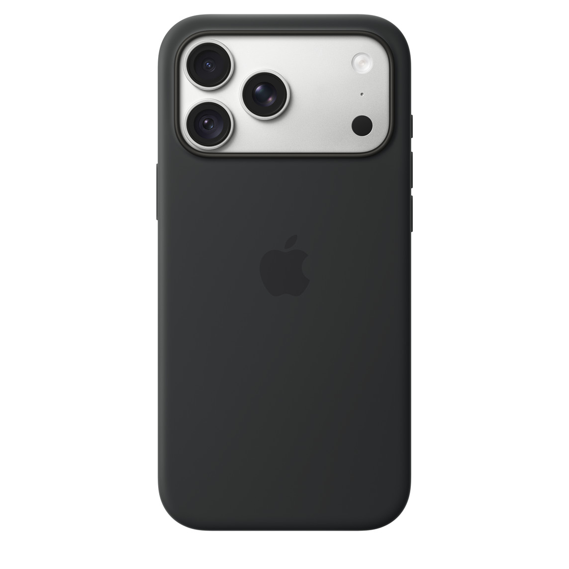 ốp lưng silicon iphone 18 pro max đen chính hãng 