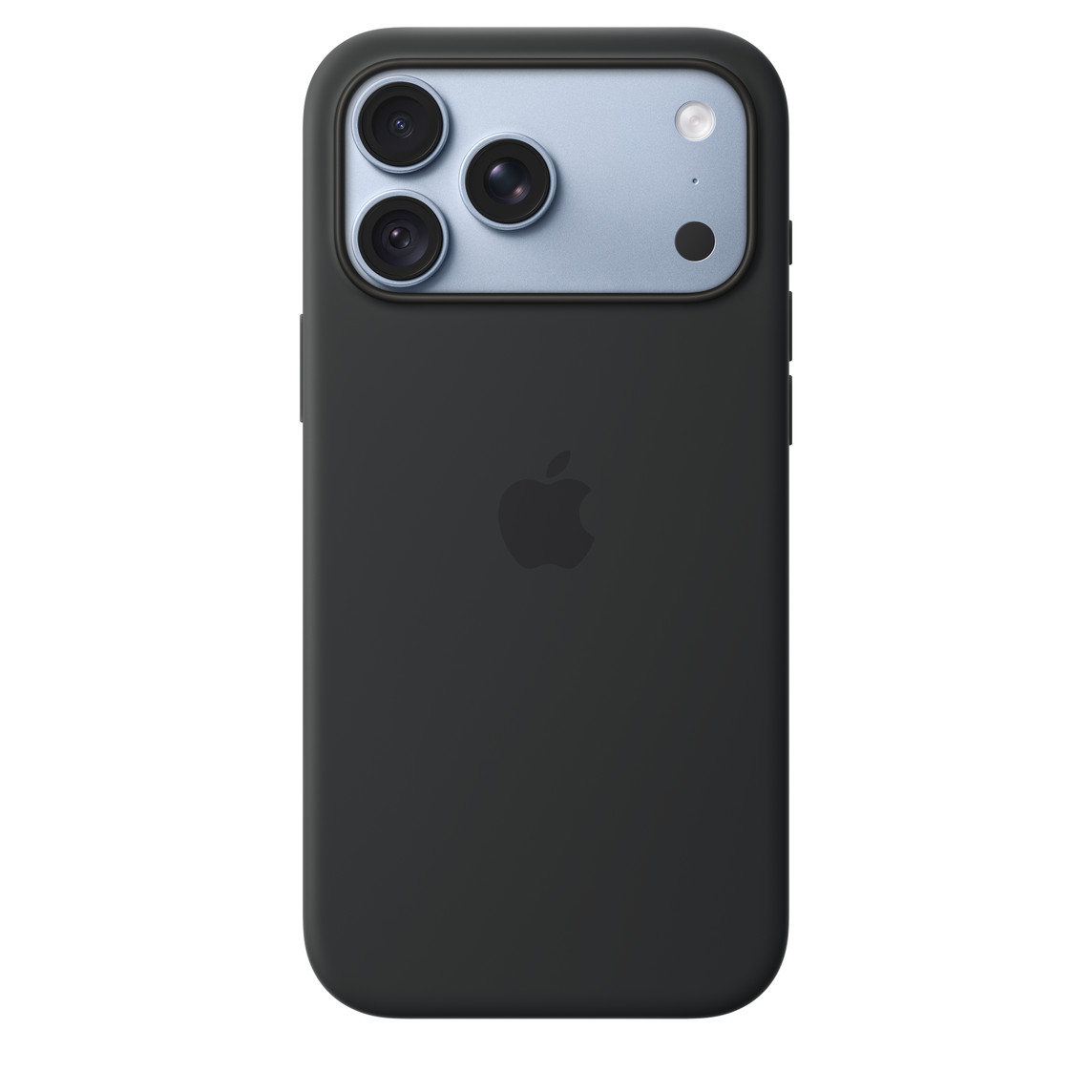 ốp lưng silicon iphone 18 pro max đen