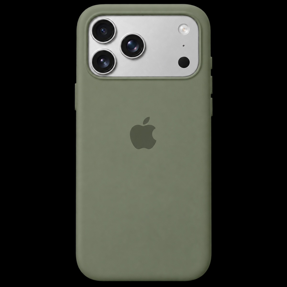 Ốp lưng Silicon iPhone 18 Pro Max Moss Green
