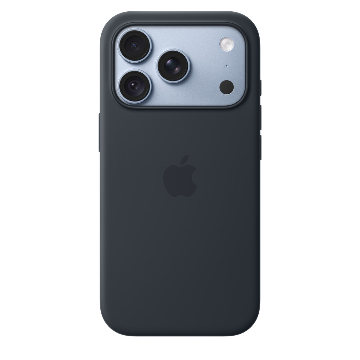 Ốp lưng silicon iPhone 18 Pro xanh navy chính hãng