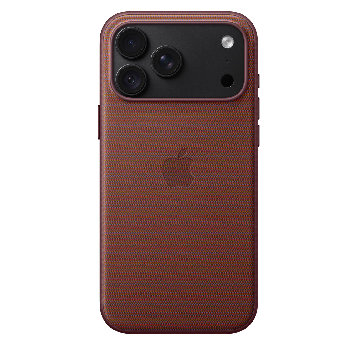 ốp lưng techwoven đỏ burgundy iPhone 18 pro max