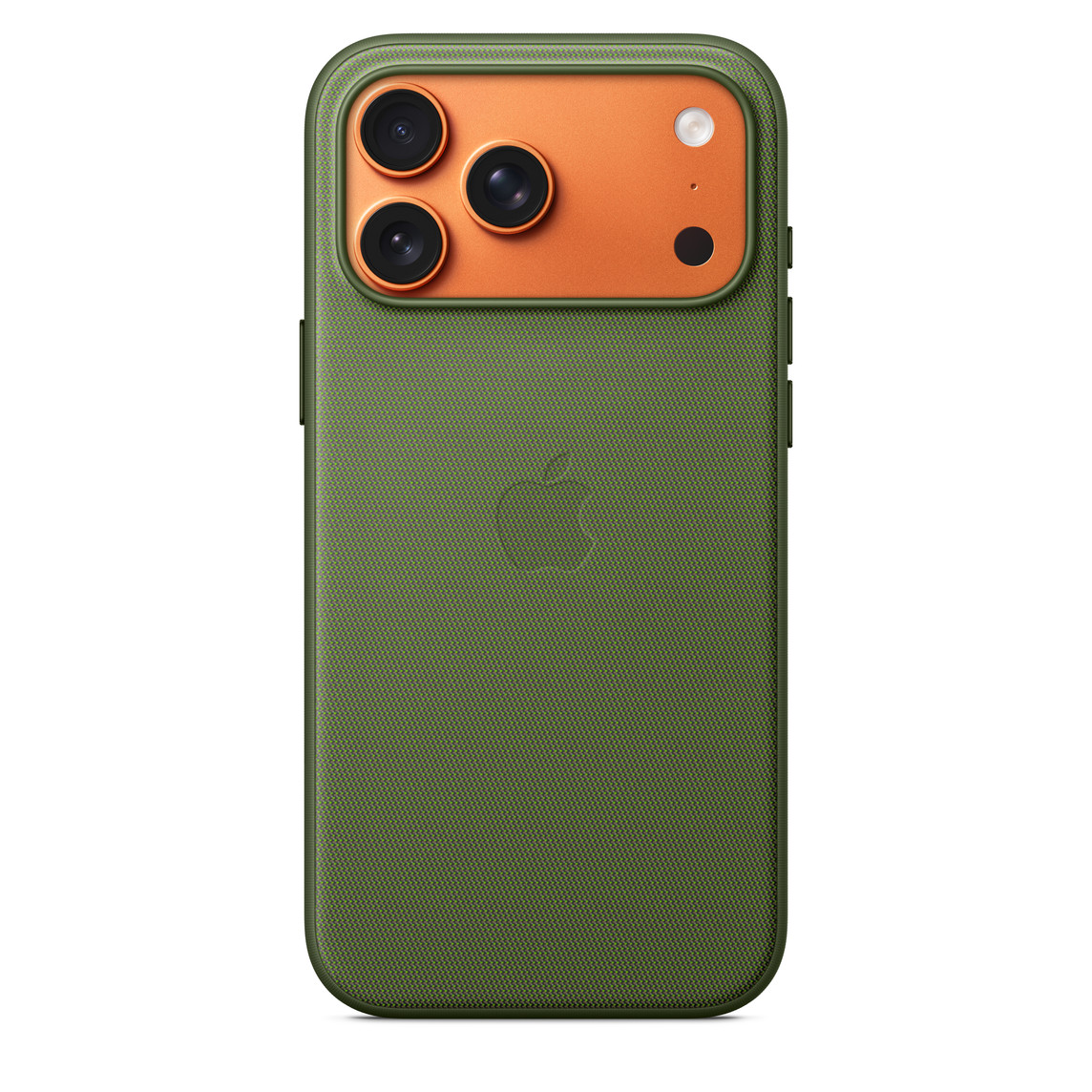 ốp lưng vải công nghệ iPhone 17 Pro Max xanh lá