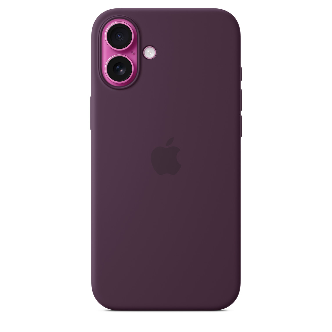 Ốp Silicon iPhone 16 Plus Mận