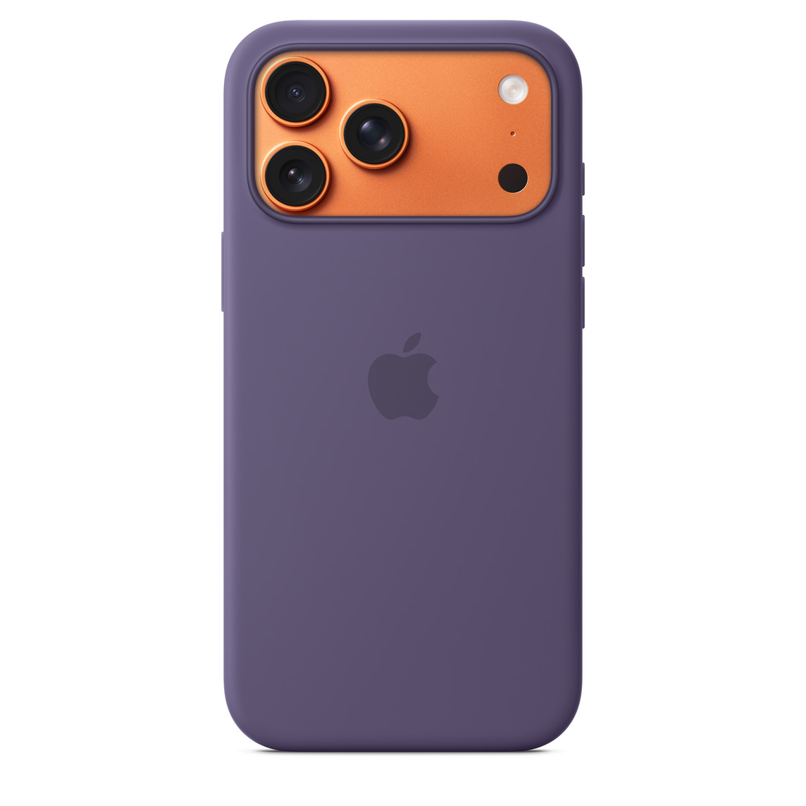 ốp silicon iPhone 17 pro max tím sương khói
