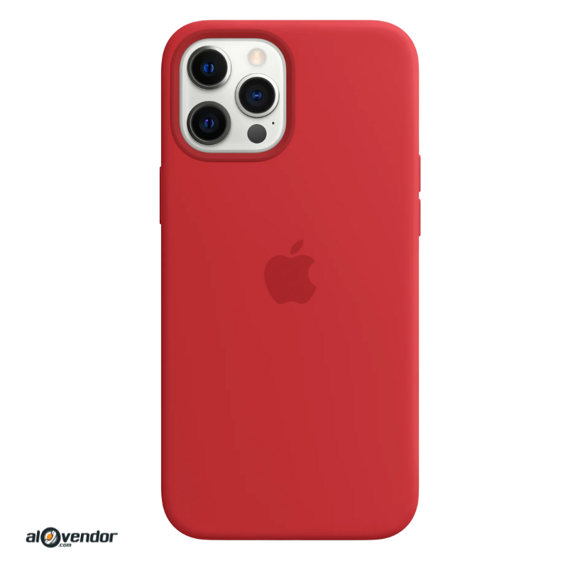 ốp silicon iPhone 12 Pro Max Product Red