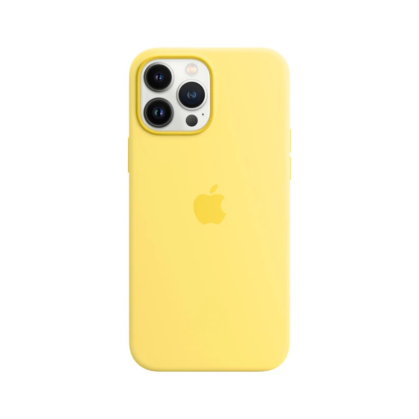 Ốp Silicon iPhone 13 Pro Max Vàng Chanh