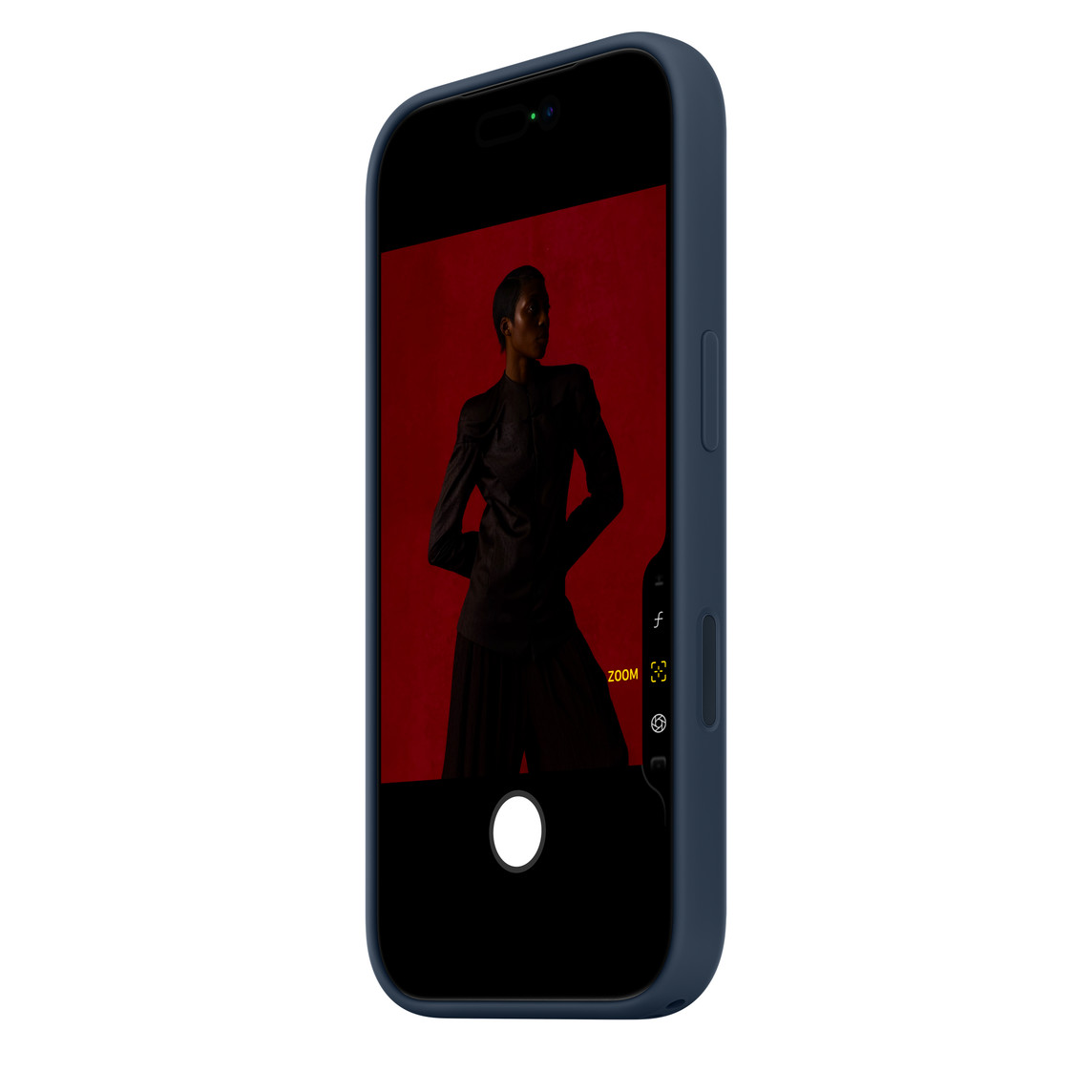 Ốp Silicon iPhone 17 Pro Xanh Navy