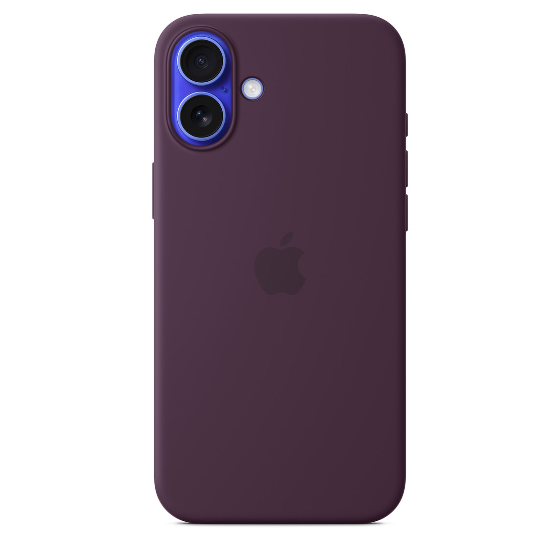 Ốp silicone MagSafe iPhone 16 Plus Tím Mận