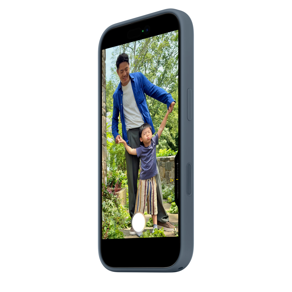 Ốp silicon magsafe iPhone 17 xanh mỏ neo chính hãng