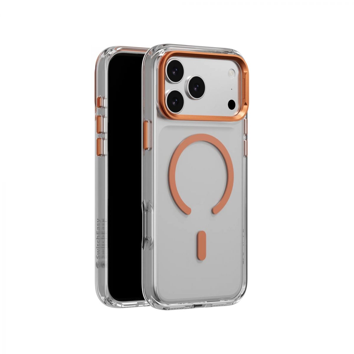 ốp trong magsafe iphone 17 pro max viền cam