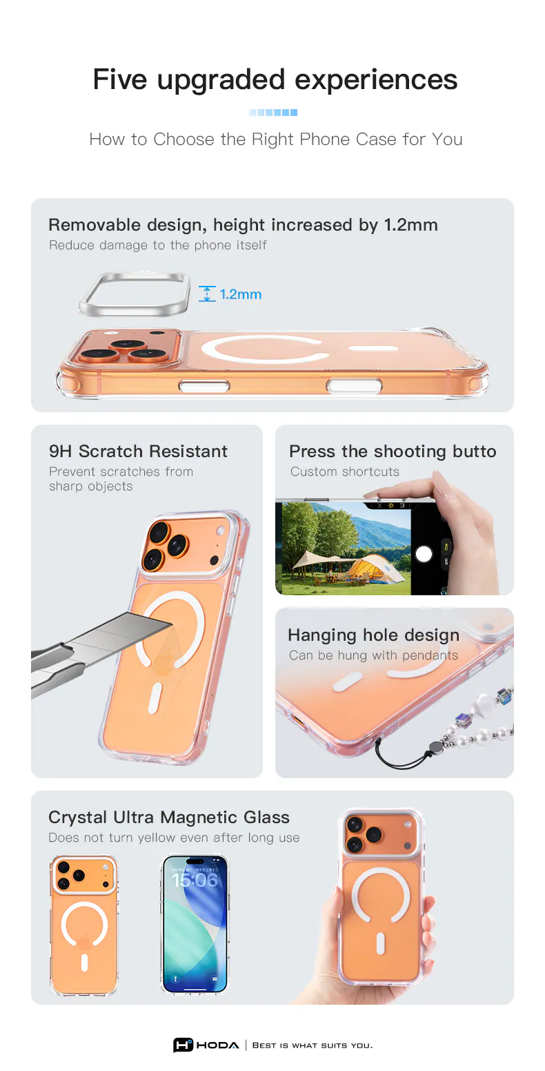 Ốp trong MagSafe iPhone 18 Pro Max Hoda