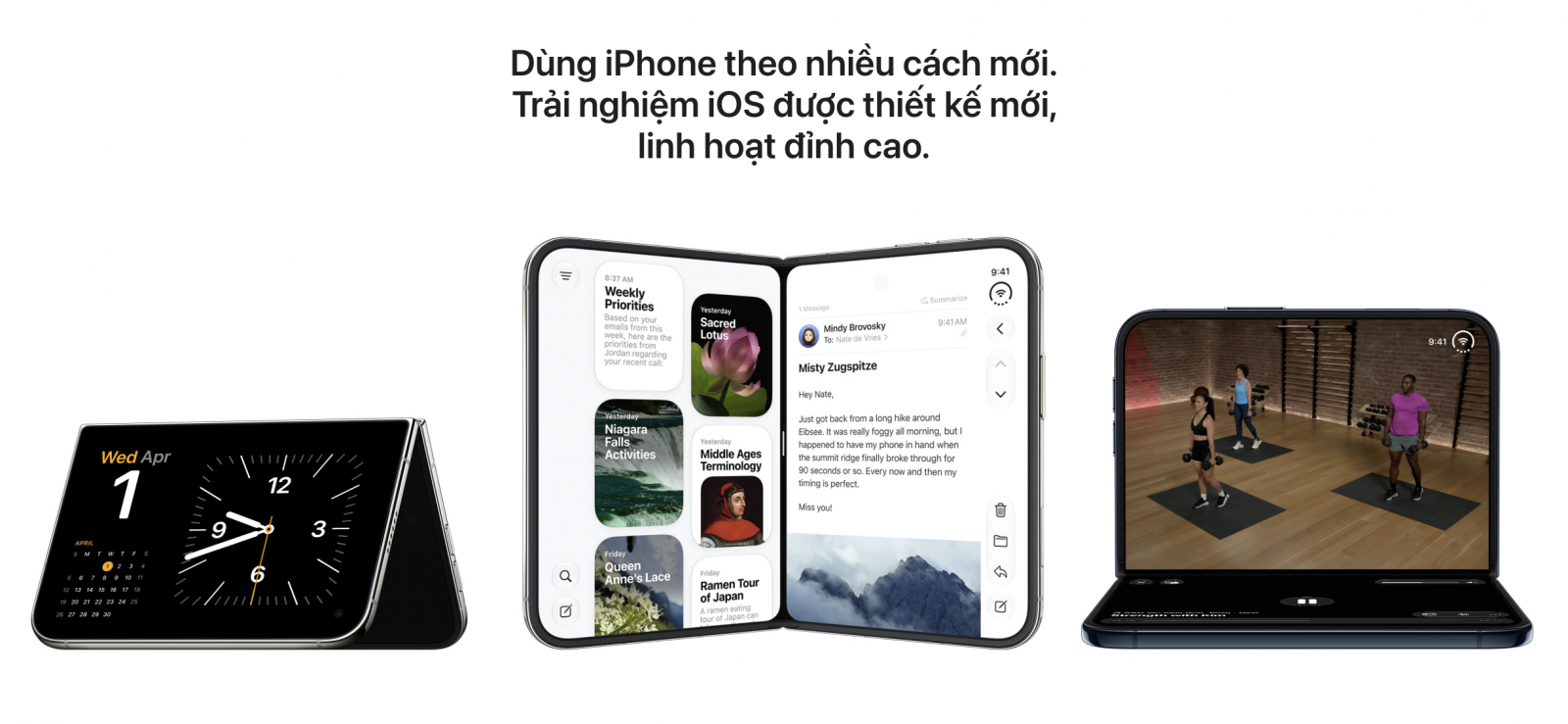 Sử dụng iPhone Duo