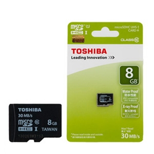Thẻ nhớ Micro SD Toshiba 8GB Class 10 chính hãng