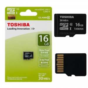 Thẻ nhớ Micro SD Toshiba 16GB Class 10 chính hãng