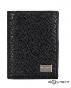 Dolce & Gabbana Dauphine Leather Coins and Card Holder