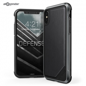 Case iPhone X XDORIA Defense Lux Leather