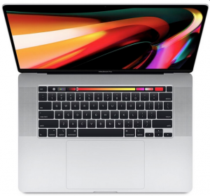 MacBook Pro 16 inch Silver 512GB MVVL2