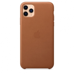 Apple Leather Case iPhone 11 Pro Max Saddle Brown