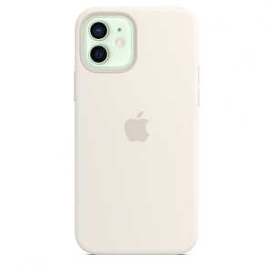 iPhone 12 | 12 Pro Silicone Case White Replica (Without MagSafe)