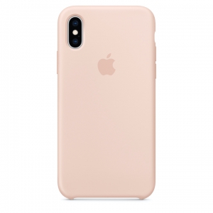 iPhone X/XS Silicone Case Pink Sand Replica