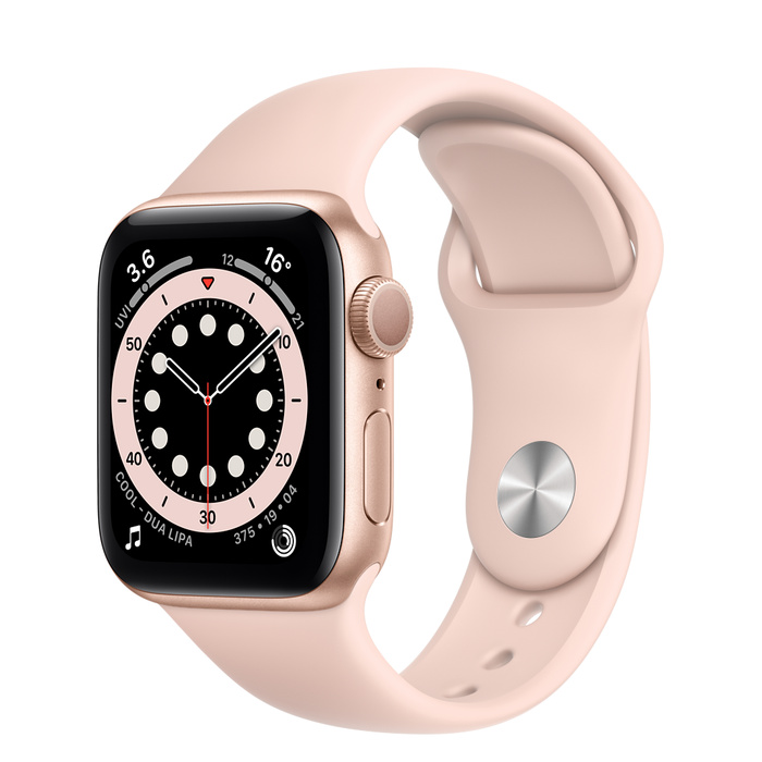 Apple Watch Series 6 40MM GPS Gold/Pink Sand Sport Band