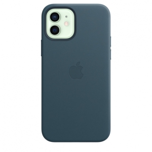 iPhone 12 | 12 Pro Leather Case Baltic Blue with MagSafe Replica