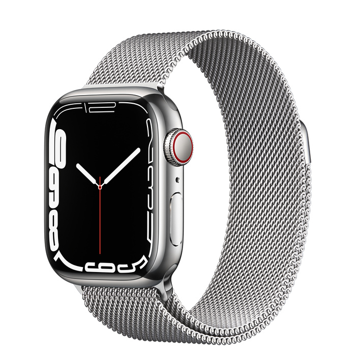 Apple Watch Series 7 41MM Stainless Steel Milanese Loop