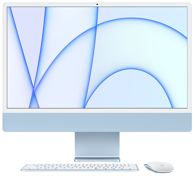 iMac 24 inch Blue 8GB/SSD 512GB