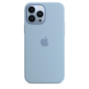 iPhone 13 Pro | 13 Pro Max Silicone Case MagSafe Blue Fog Replica