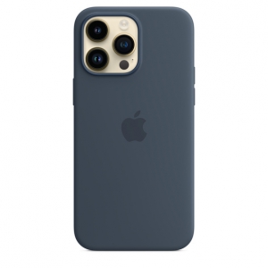 iPhone 14 Pro | 14 Pro Max Silicone Case MagSafe Storm Blue Replica