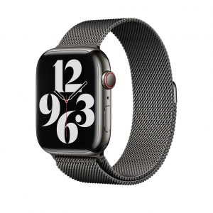 Dây Apple Watch Milanese Loop Graphite chính hãng