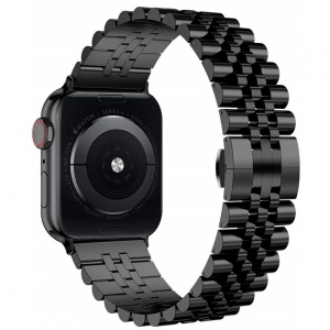 Dây Apple Watch Rolex Jubilee Black
