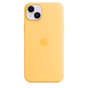 iPhone 14 Plus Silicone Case with MagSafe - Sunglow