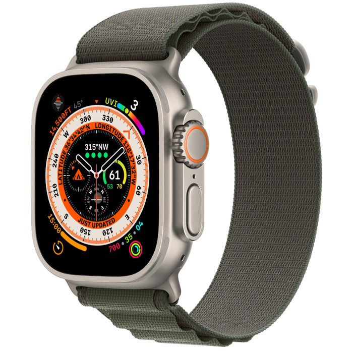 Apple Watch Ultra Orange Alpine Loop