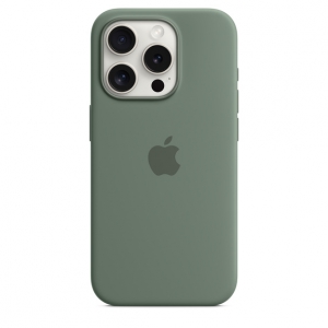 iPhone 15 Pro Silicone Case with MagSafe - Cypress
