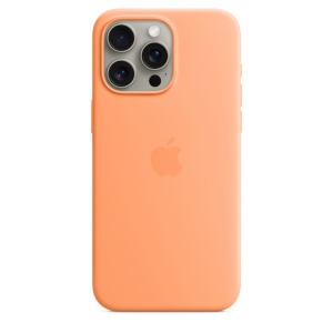 Ốp Apple Silicone iPhone 15 Pro Max Cam Sorbet MagSafe Replica