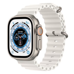 Apple Watch Ultra 2 White Ocean Band