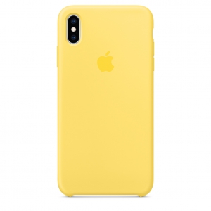 Ốp Apple Silicone iPhone XS Max Canary Yellow Replica