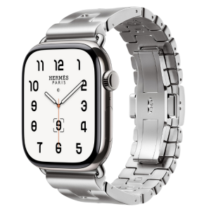 Dây Apple Watch Hermès Satiné Grand H chính hãng