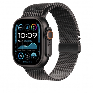 Dây Milanese Loop Titan đen chính hãng Apple