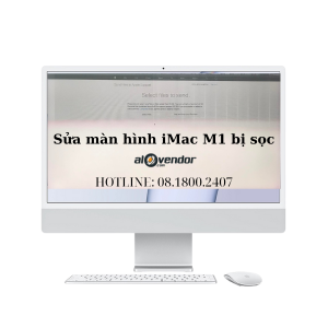 Sửa màn hình iMac M1 bị sọc