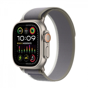 Dây Apple Watch Trail Loop Green/Gray chính hãng