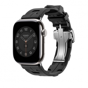 Dây Apple Watch Hermes Noir Kilim Single Tour chính hãng